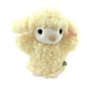 PUPPET COLLECTION NATURE & FARM ヒツジ ハンドパペット クリーム
