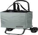 レップ(Rep) Cocoro(コ・コロ) ショッピングカート トート カートセット グレー 22L 荷物フック付き 折り畳み式 保冷 保温 エコバッグ 買い物 おしゃれ 可愛い シンプル 便利 コンパクト 軽量 キャンプ 運動会 花見 運動会 550748