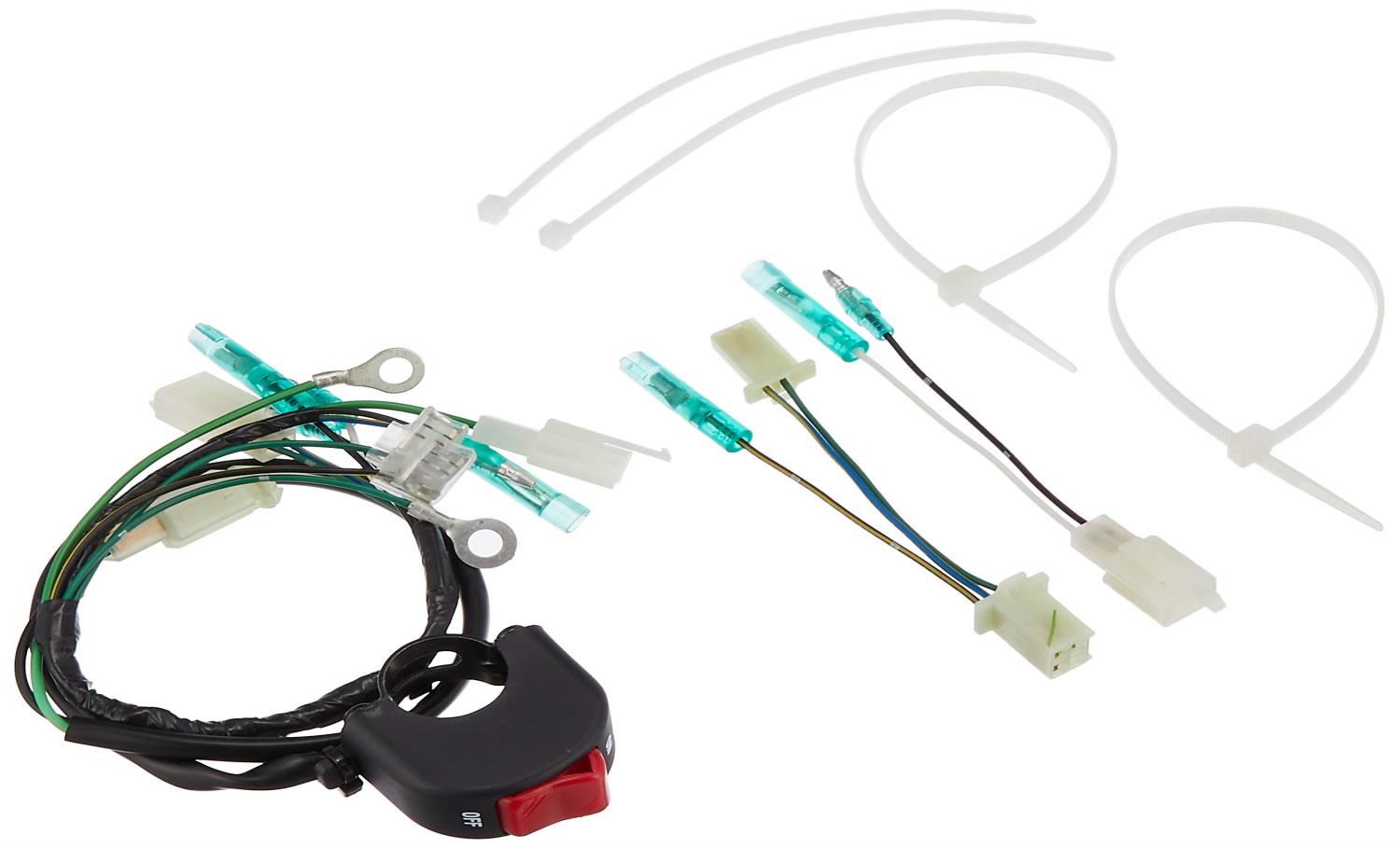 ポッシュ(POSH) レーシングSPハーネスキット タイプ2 (キルスイッチ・シーソータイプ) NSR50~1994年 22..