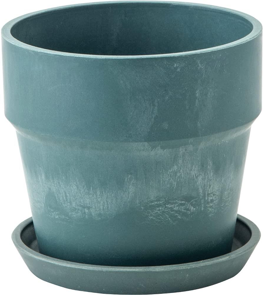 ポッシュリビング アーバンプランツポット ソリッド ケール Φ13.5×H12.5cm 81031