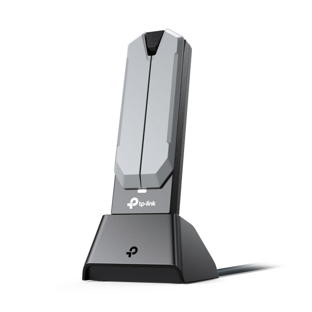 TP-Link WiFi 7 無線LAN 子機 BE6500規格 【 2882Mbps(6GHz) + 2882Mbps(5GHz) + 688Mbps(2.4GHz)】 160MHz WPA3 USB3.0 Windows 11/10対応 Archer TBE400UH/A
