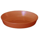 大和プラスチック 鉢皿 浅皿 7号 φ210×H30 ブラウン