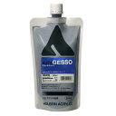 ホルベイン アクリリック カラージェッソ スタンドパック 300ml ブラックジェッソ