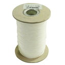 金天馬 工業用大巻 ストラップコード 0.8mm 300mボビン巻 kw91141 白
