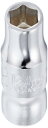 山下工業研究所 Ko-ken(コーケン) Z-EAL 六角ソケット 差込角 12.7mm (1/2インチ) 12mm 4400MZ-12