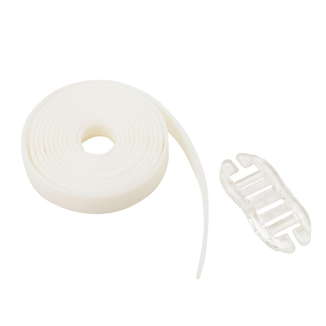 ビュー スイミングゴーグル用 無地ストラップ 日本製 カスタム用 スペアベルト ホワイト VB120H W