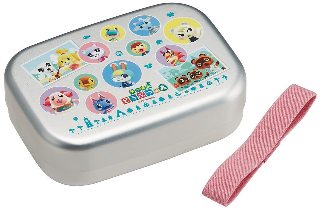 スケーター (skater) 弁当箱 あつまれ どうぶつの森 370ml アルミ製 保温庫対応 子供用 日本製 ALB5NV-A