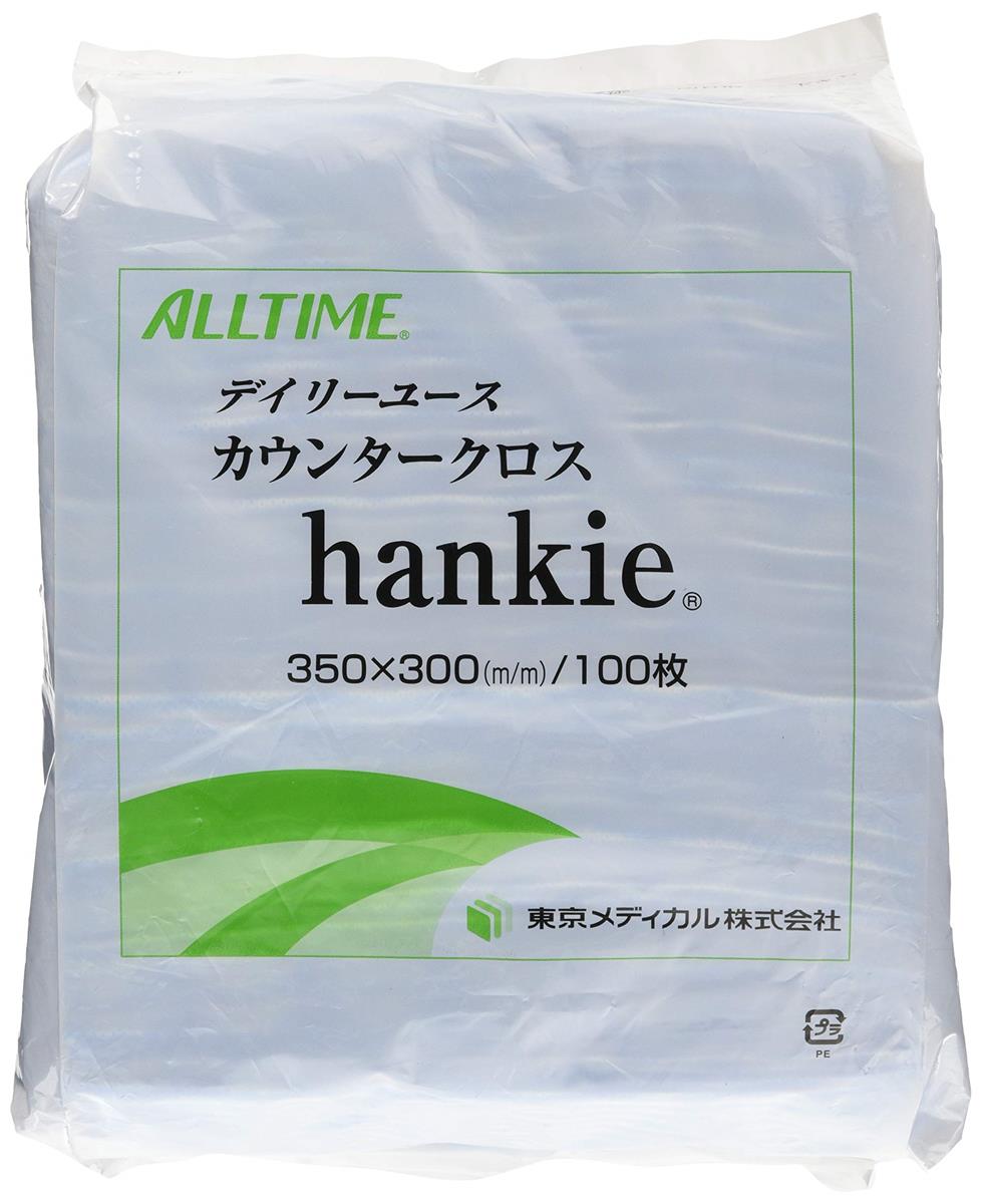 東京メディカル オールタイム ALL TIME カウンタークロス ハンキー ブルー ミニ 100枚 FT133