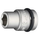 トネ(TONE) インパクト用ソケット 4NV-12 差込角12.7mm(1/2”) 二面幅12mm