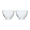 HARIO(ハリオ) 耐熱ガラスカップ2個セット 食洗機対応 170ml 日本製 HU-1424