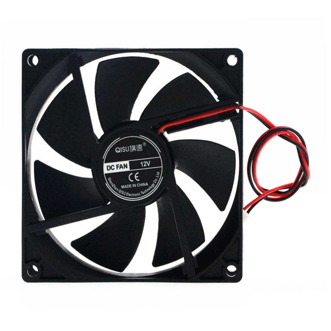 PENGLIN 冷却ファン1個 静音 2 ピン ブラシレス 9cm ファン 90mm X 90mm X 25mm PCファン CPUクーラー CPUファン 小型ファン 3D プリンター部品 ボールベアリング (9025 DC 12V)