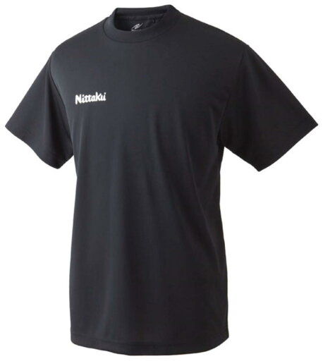ニッタク(Nittaku) 卓球 男女兼用 ユニフォーム ドライ Tシャツ NX-2062 ブラック(71) 150 ニッタク(Nittaku) 卓球 男女兼用 ユニフォーム ドライ Tシャツ NX-2062 ブラック(71) 150