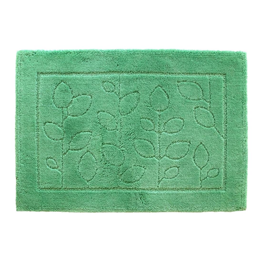 オカ(OKA) 乾度良好ファイン 約60cm×85cm グリーン (吸水 速乾 抗菌防臭 滑り止め 洗える かんどりょうこう)