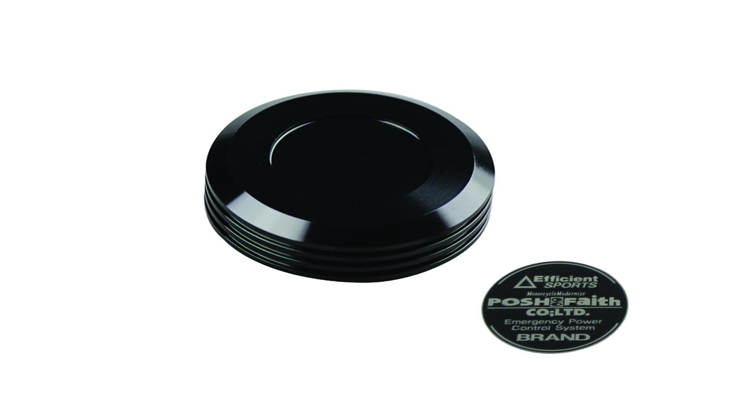 ポッシュフェイス(POSH FAITH) バイク用品 マスターシリンダーキャップ　ブレンボ(S30/S35)　ゲイル(GS32) 用 ブラック 500145-06