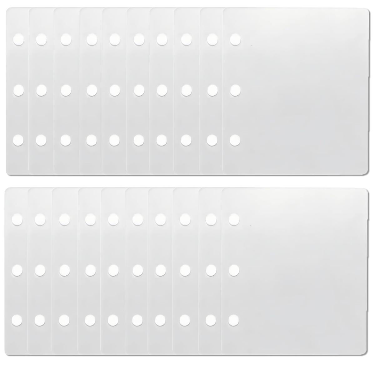 OKAWASIシール帳 プラバン ppシート 20枚 A8サイズ シール バインダー シール手帳 シールを剥がしやす..