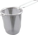 下村企販 湯のみにそのまま 茶こし 【日本製】 食洗機対応 簡単に1杯分のお茶出し 急須不要 持ち手付き 細かいアミ目 40メッシュ 緑茶 紅茶 ステンレス 燕...