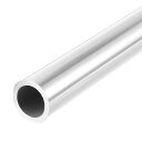 winova 6063アルミニウム丸管 300mm長さ 11mm外径 0.5mm壁厚 シームレスストレートパイプチューブ 10mm内径 x 11mm外径 1本入