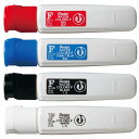 ぺんてる 絵の具4色セット 赤 青 黒 白 各1個 AMZ-WFCT-4C