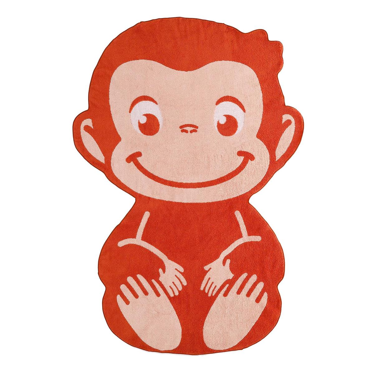 丸眞 子供用 タオルケット おさるのジョージ おひるねジョージ ジョージ アニメ さる おさる 女の子 男..