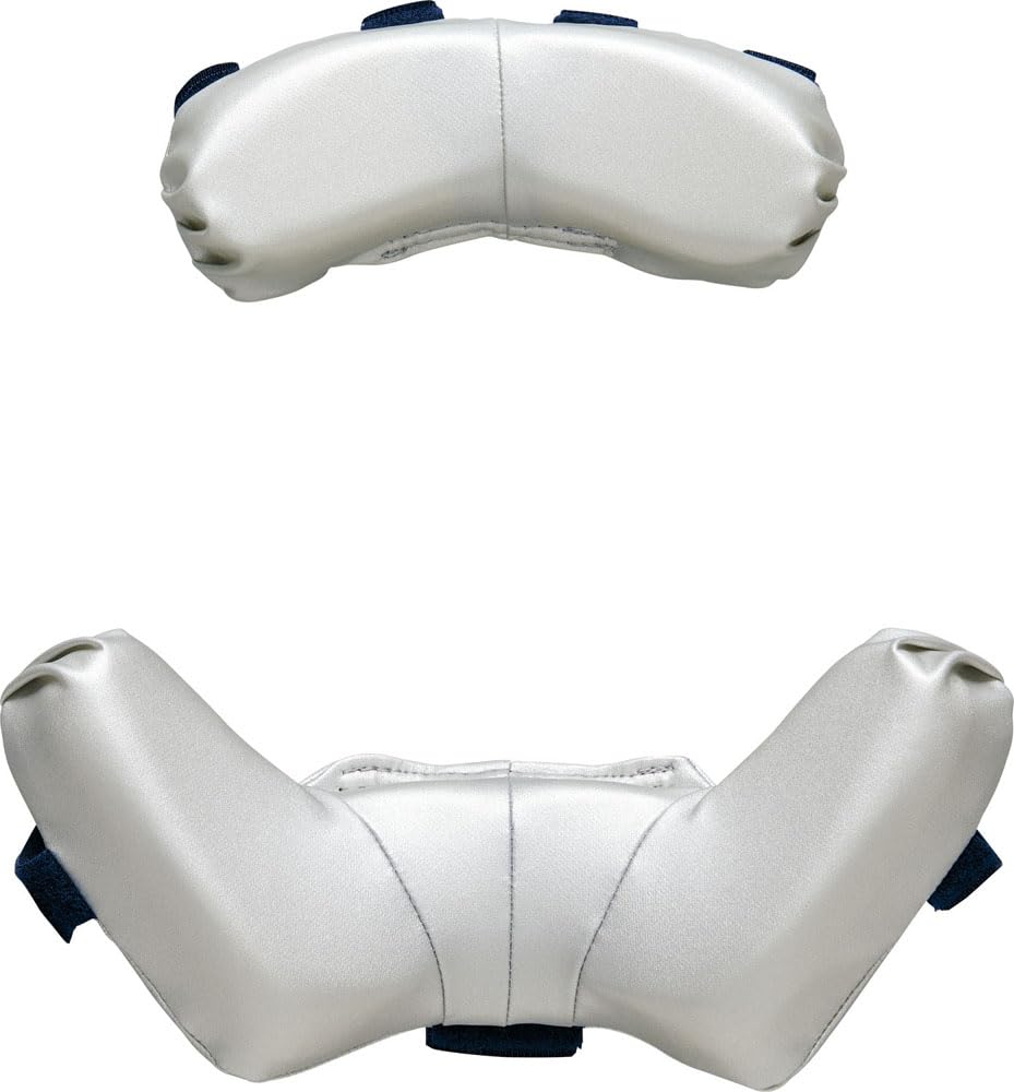 ゼット(ZETT) キャッチャー用防具付属品 マスクパッド シルバー/ネイビー(1329) BLMP112