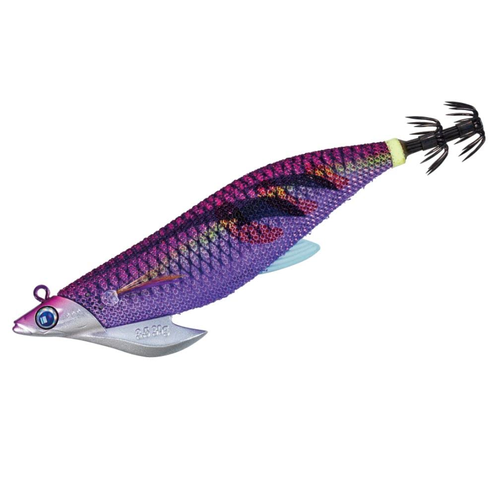 メジャークラフト エギ 餌木蔵ベイトフェザーTR3.5 30 ケイムラレッドパープル