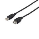 バッファロー BUFFALO USB2.0延長ケーブル プリンター用 (A to A) ブラック 1.5m BSUAA215BK(2)