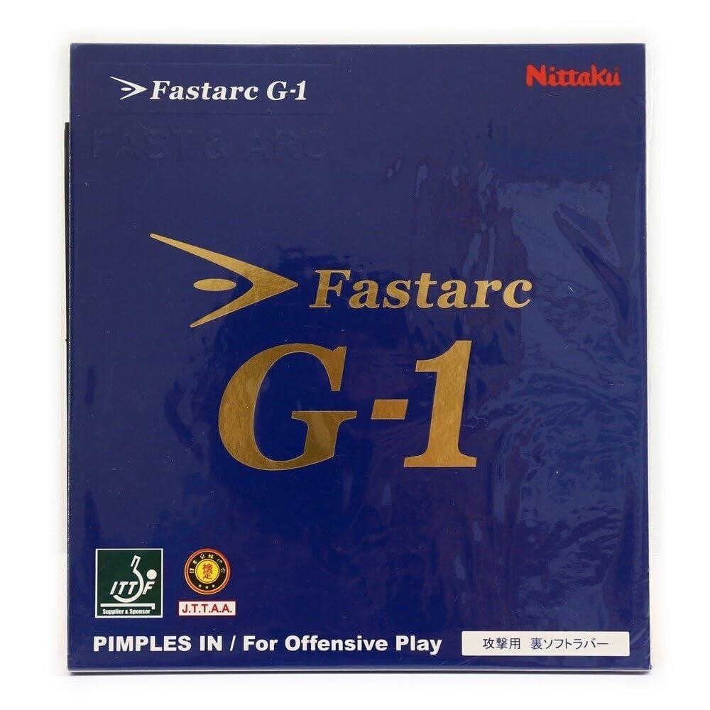 ニッタク(Nittaku) 卓球 ラバー ファスタークG-1 裏ソフト テンション ブラック 中 NR8702