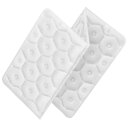 Qosea 氷枕 28℃自然凍結 冷感マット 50×30cm 暑さ対策 ひんやりグッズ ランドセルひんやり背中パッド 夏用冷感グッズ 結露なし 長時間ひんやり 繰り返し使用可能 熱中症対策 氷嚢として使用可能 猛暑 車用 冷却グッズ ペット冷却マット 赤ちゃん/大人用/室内/屋外/ベビー