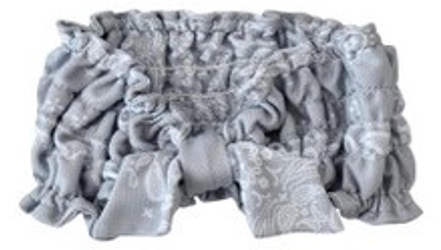 ɴ PAISLEY ͥå顼 GRAY W12.5 ꡧ4076cm/ѥåW22 H17 A677G...