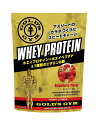 ゴールドジム(GOLD’S GYM) ホエイプロテイン ストロベリー風味 720g
