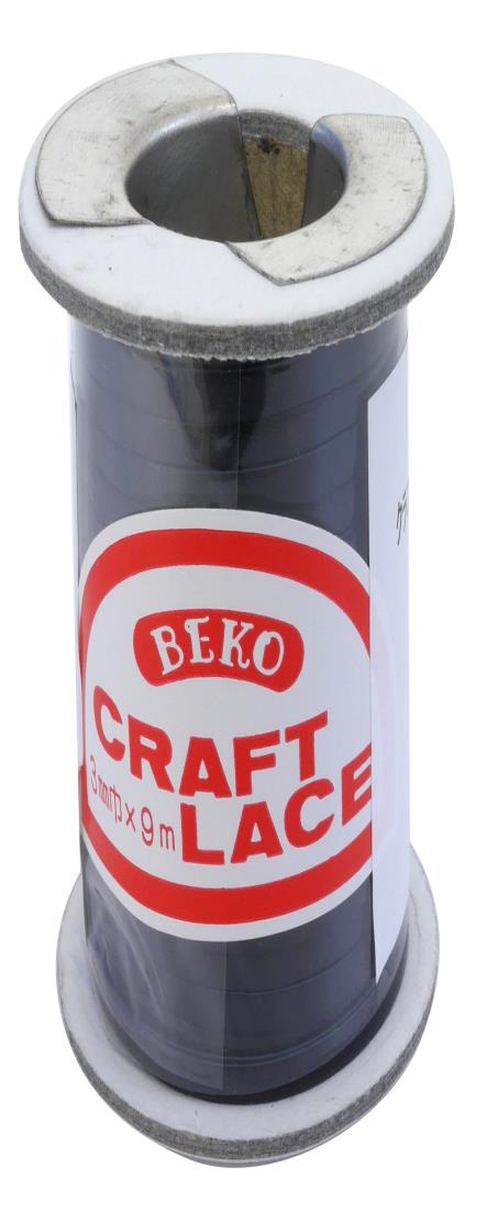 クラフト社 かがり用レース クラフトレース 小巻 3mm 紺 3523-10