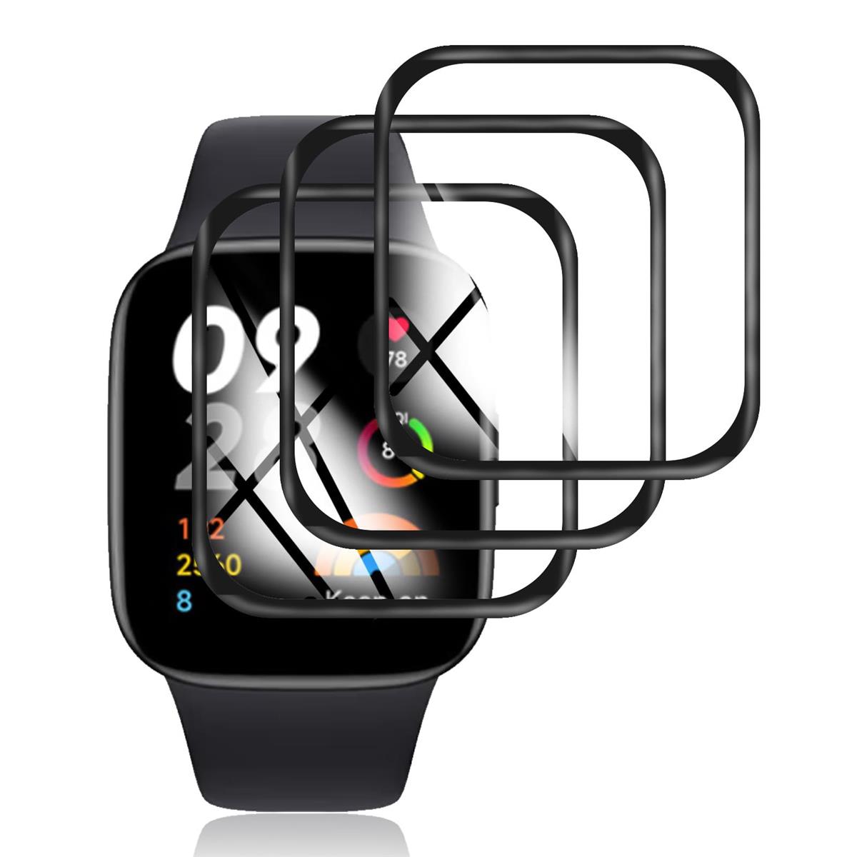 3祻åȡFOR Xiaomi Redmi Watch 3 Active ݸե ѻ 9H Xiaomi Redmi Watch 3 Acti...