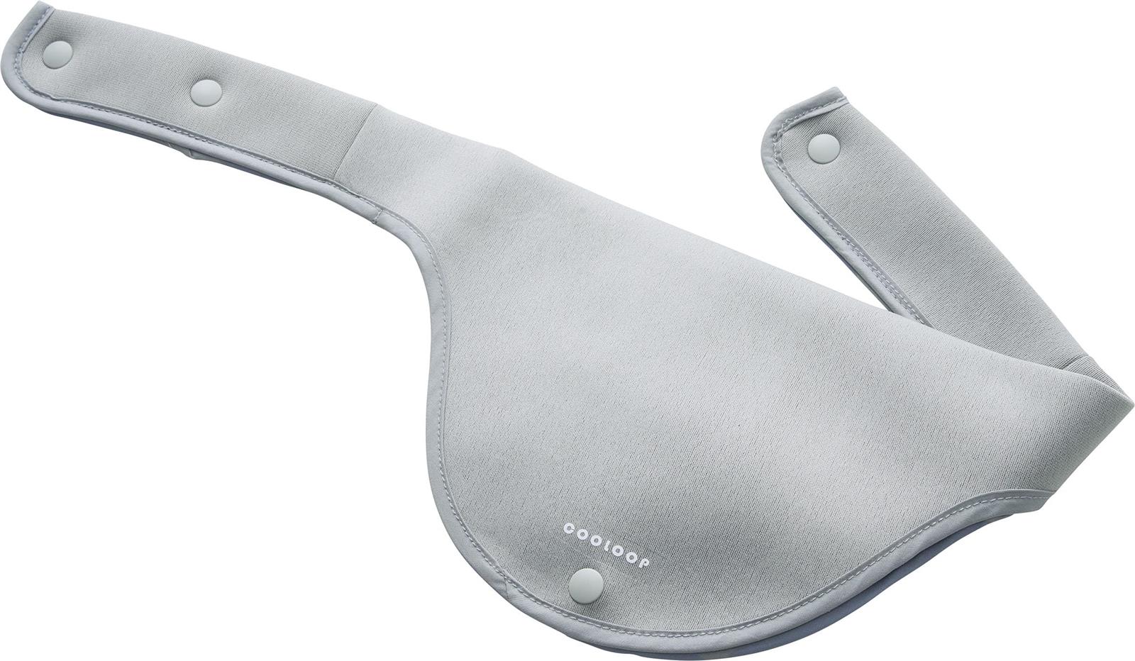 コジット 暑さ対策 猛暑対策 熱中症対策 アイシングに 結露を気にせず持ち運べる 約1.5時間 ひんやりキープ 氷のう保冷ネックカバー グレー