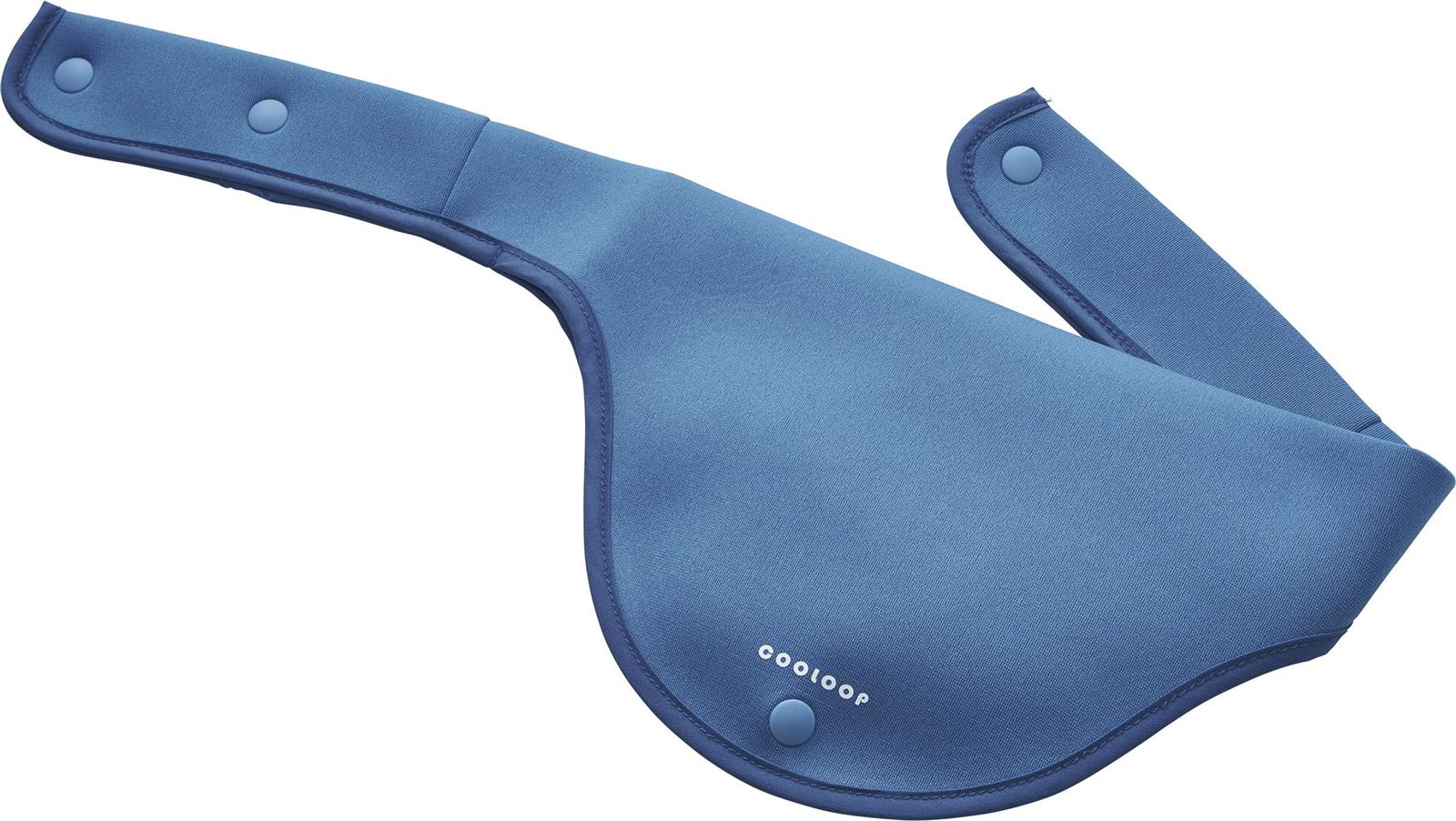 コジット 暑さ対策 猛暑対策 熱中症対策 アイシングに 結露を気にせず持ち運べる 約1.5時間 ひんやりキープ 氷のう保冷ネックカバー ネイビー