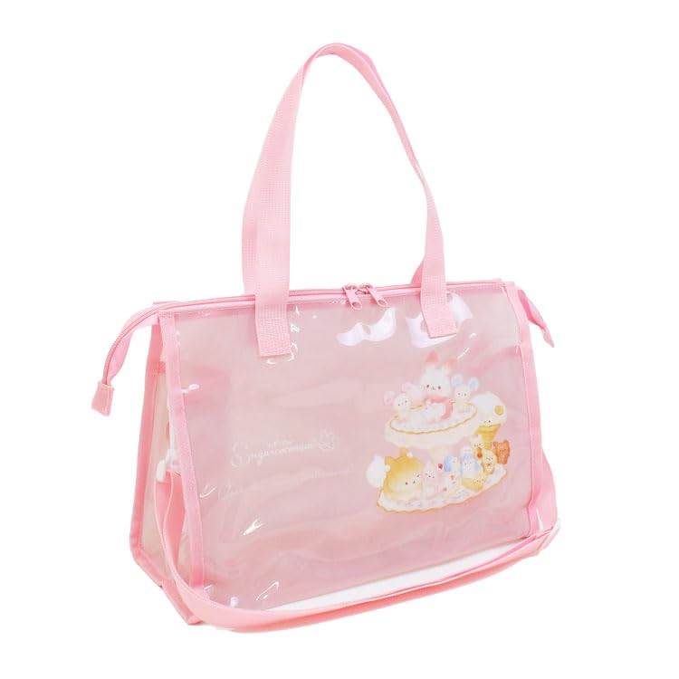 【高波】縫製マチアリバッグ シュガーココム― ピンク