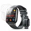 【4枚】Xuttrem 1.85インチ フィルム2024年高性能モデル·Bluetooth5.3 多機能スマートウォッチXuttrem ..