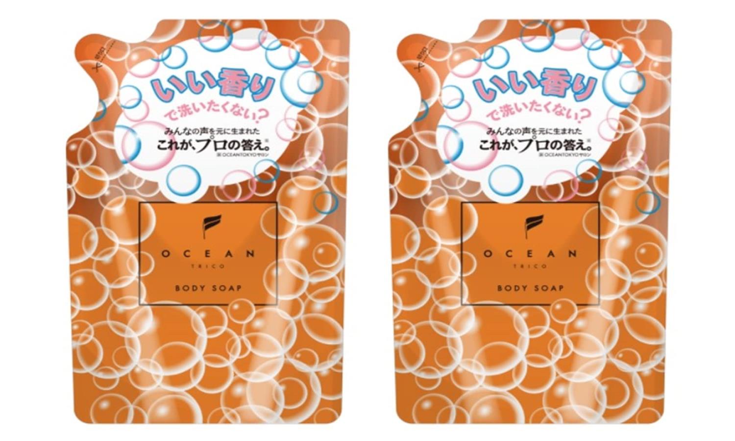オーシャントリコ ボディソープ 詰め替え 2個セット 各400ml 好きになっちゃう香り