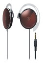 オーディオテクニカ ATH-EQ300M BW ヘッドホン 有線 耳掛け イヤフィット ブラウン