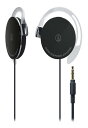 オーディオテクニカ ATH-EQ300M BK ヘッドホン 有線 耳掛け イヤフィット ブラック