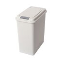 Belca 日本製 ゴミ箱 プッシュペール20L 容量20リットル 幅20.6×奥行33.8×高さ38.9cm ライトグレー 石目調 フタ付き ダストボックス DB-20