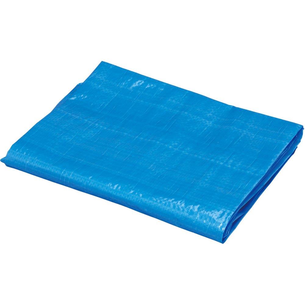 サイズ：1.8m×2.7m◆商品名：アイリスオーヤマ ブルーシート #1000 防水仕様 サビに強い 1.7m×2.6m素材: ポリエチレン (PE)材質:本体/ポリエチレン、ハトメ/アルミパッケージ重量: 0.26 kg商品モデル番号: B10-1827簡易的な雨よけや、養生に使用できる軽量タイプのブルーシートです。簡易的な雨よけや、養生に使用できる軽量タイプのブルーシートです。
