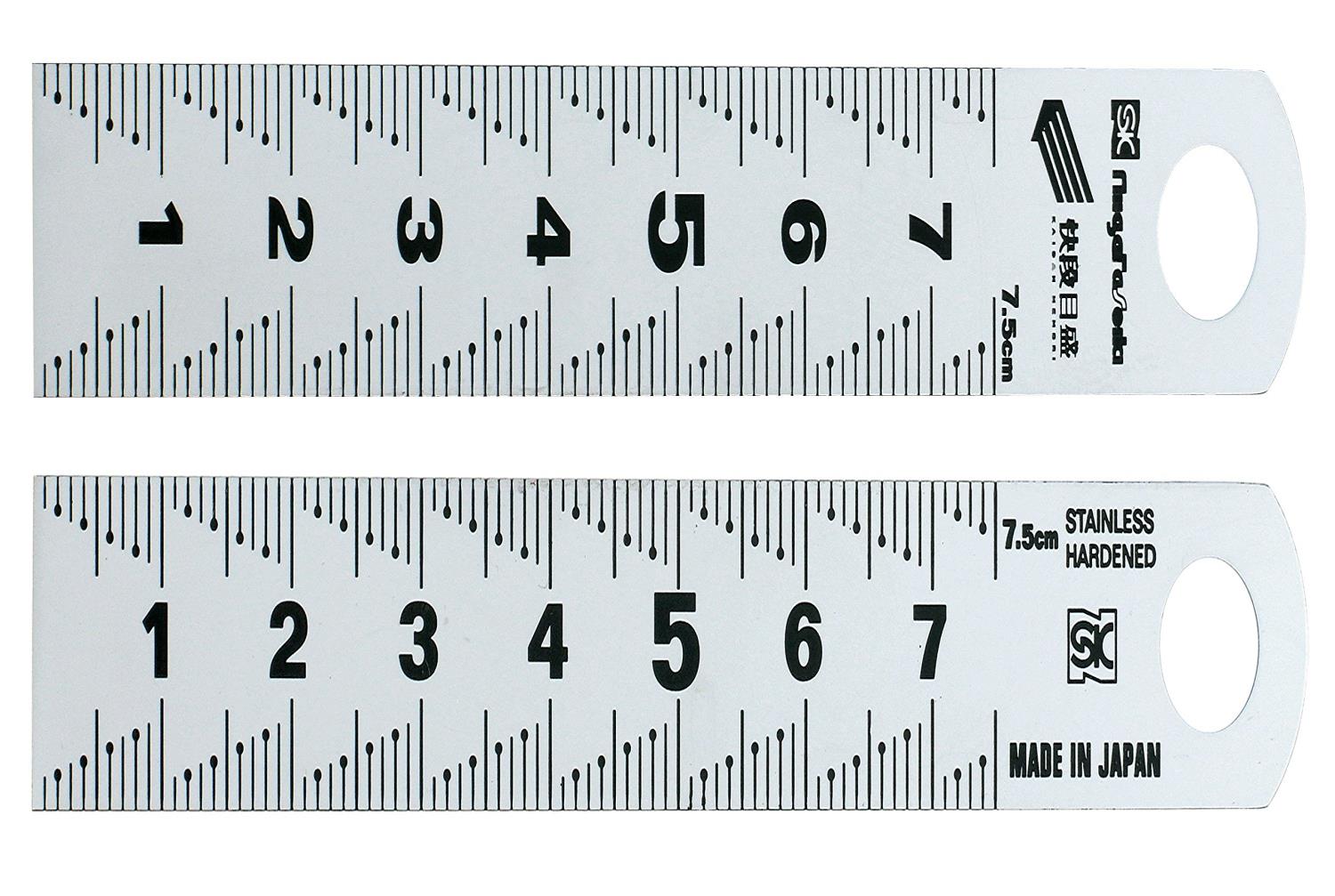 新潟精機 SK 日本製 縦目盛ゲージ 快段目盛 75mm VG-75KD