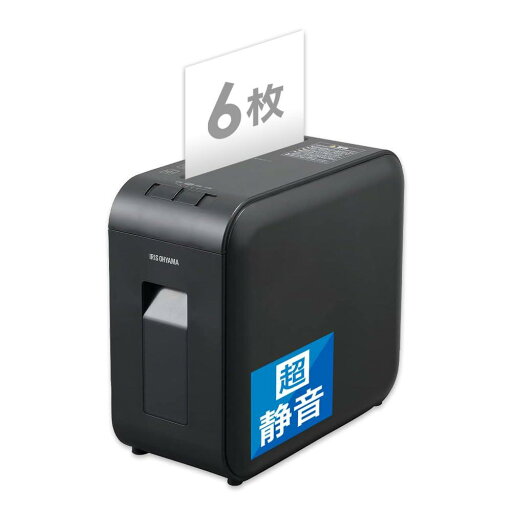 アイリスオーヤマ シュレッダー P6HS75C-B アイリスオーヤマ シュレッダー P6HS75C-B