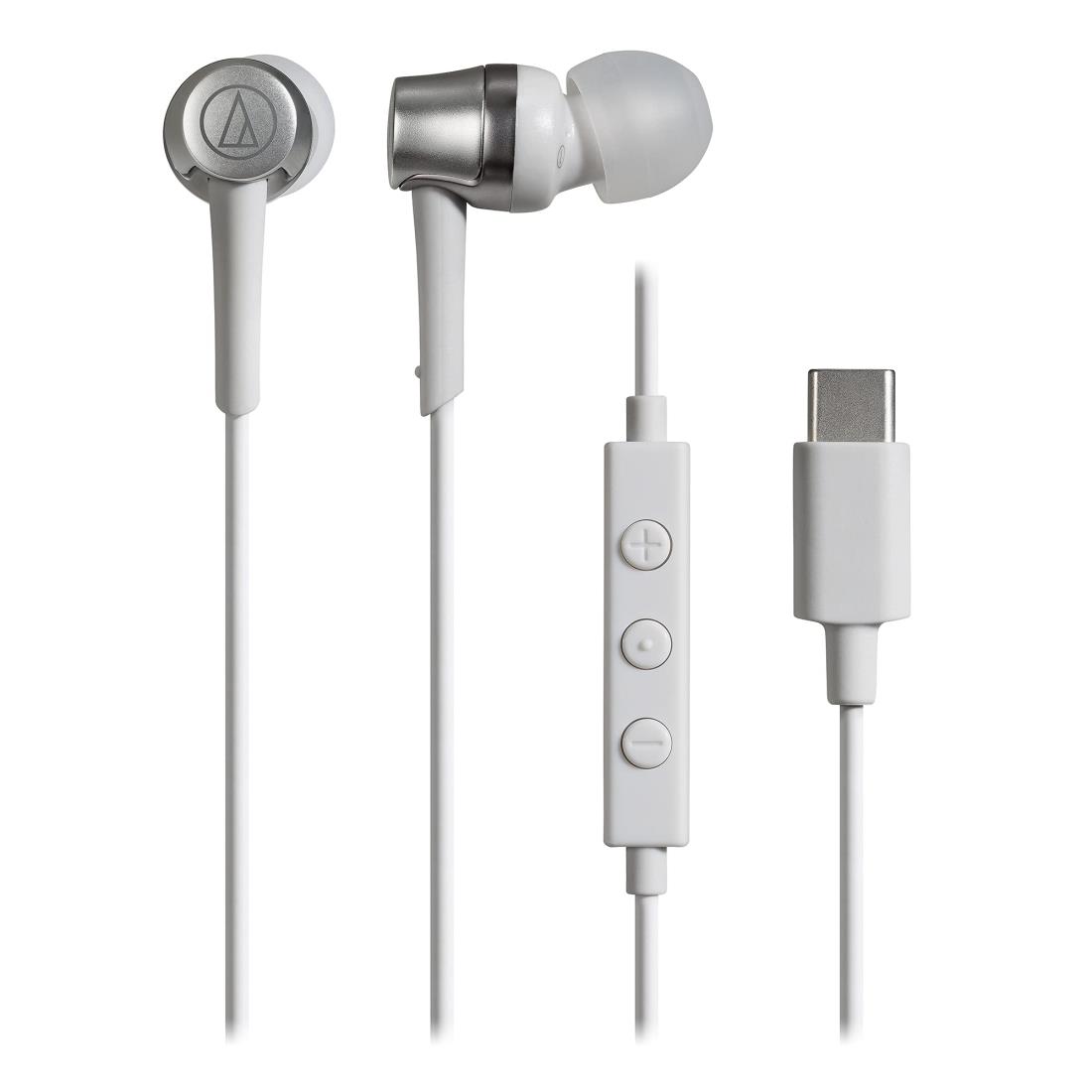 ǥƥ˥ ATH-CKD3C WH ޥդۥ USB Type-C ͭ 1.2m ʥ뷿 ۥ磻