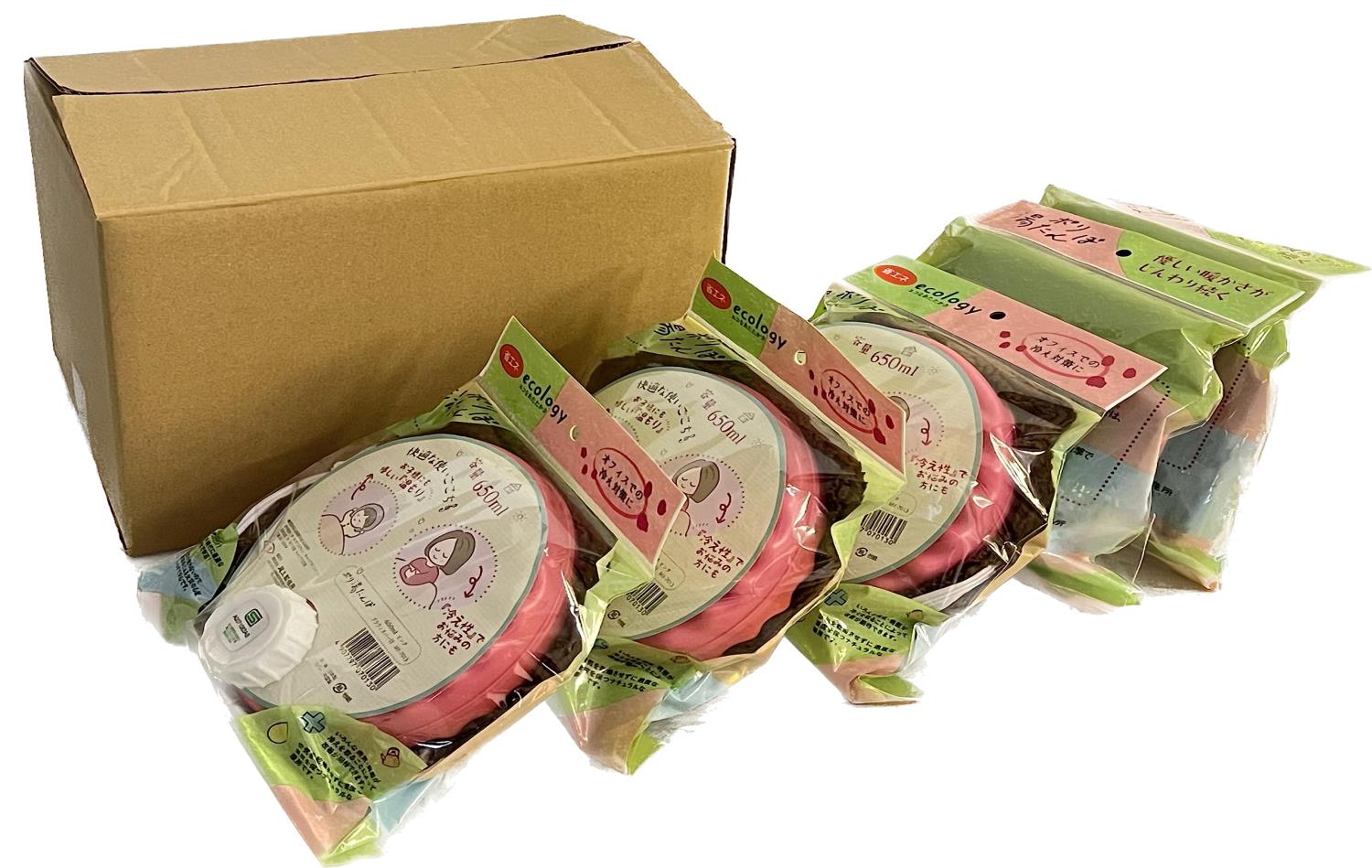 尾上製作所(ONOE) 5個入 ポリ湯たんぽ650mlPK BRC付 G-MY-7013-5 お湯 日本製 キャンプ 防災グッズ 家庭用 注水式 カバー付き