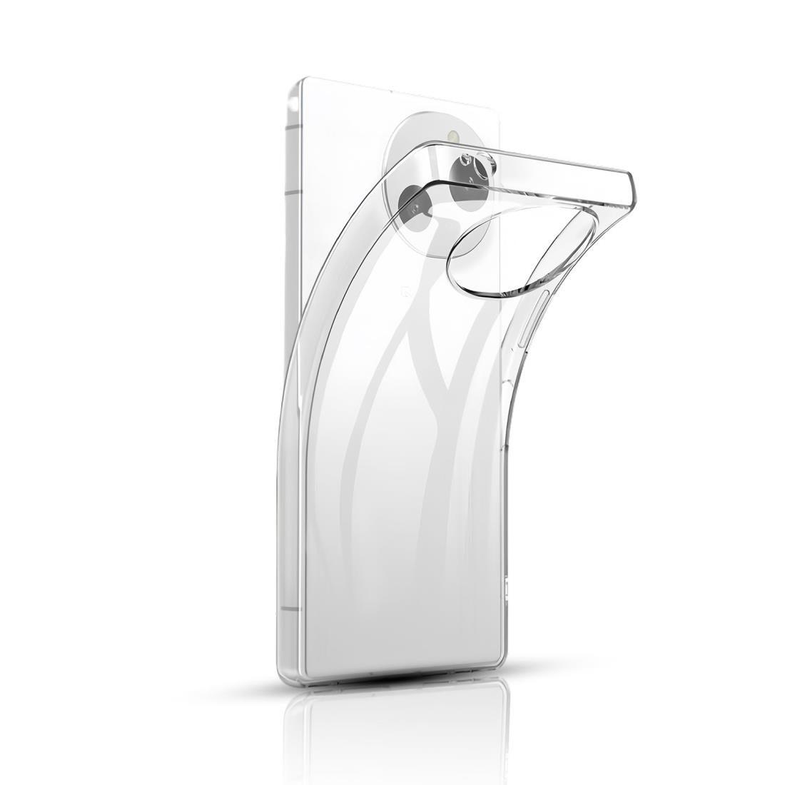 AQUOS R9 (SH-51E) ケース AQUOS R9 ケースクリア ケース 耐衝撃 TPU ケース 擦り傷防止吸収柔らかい手触り SH-51E SH-M...