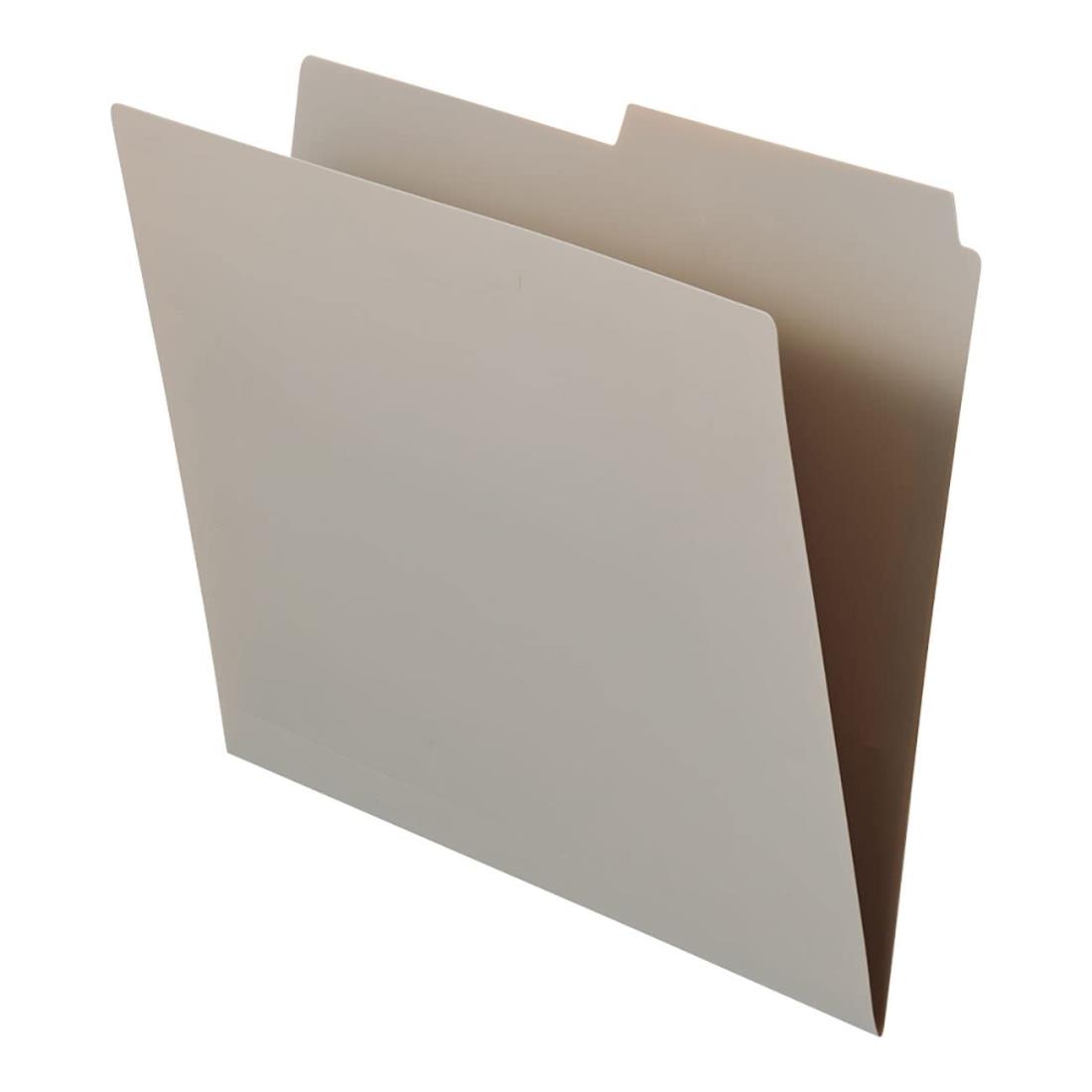 リヒトラブ Roomy 個別フォルダー A4 グレー 3枚 F292-27