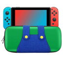 Switch ケース ATiC Switch 有機ELモデル対応 ニンテンドー スイッチ 収納バッグ EVA素材 耐衝撃 ゲームカード ケーブル イヤホンなど小...