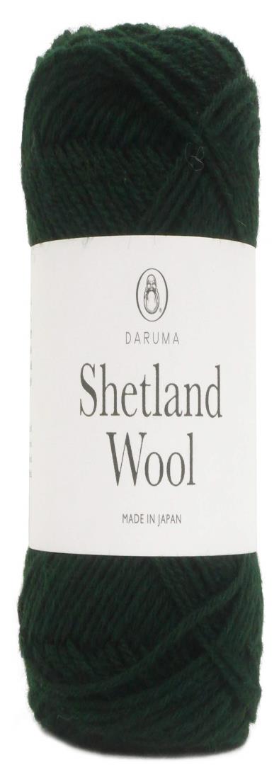 横田(Yokota) シェットランドウール 毛糸 並太 Col.12 グリーン 系 50g 約136m 01-6380