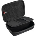 ProCase バリカン用 ハードトラベルケース ヘアカット理髪用品ホルダー トリマーオーガナイザー収納バッグ - ブラック